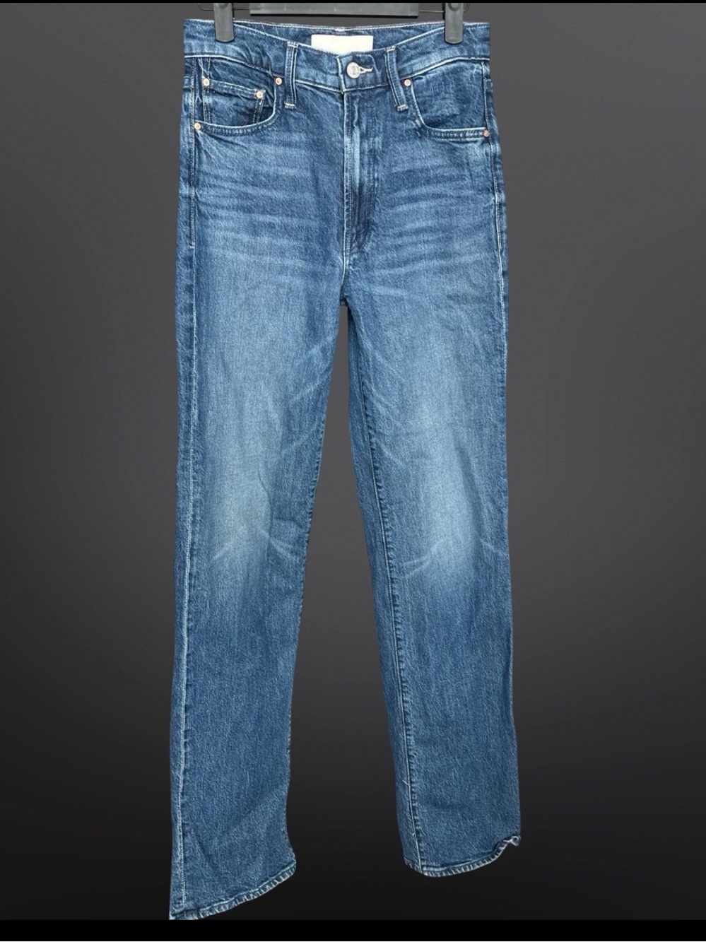 Mother The Rambler Zip Heel High Rise Jeans in Which is Witch 26